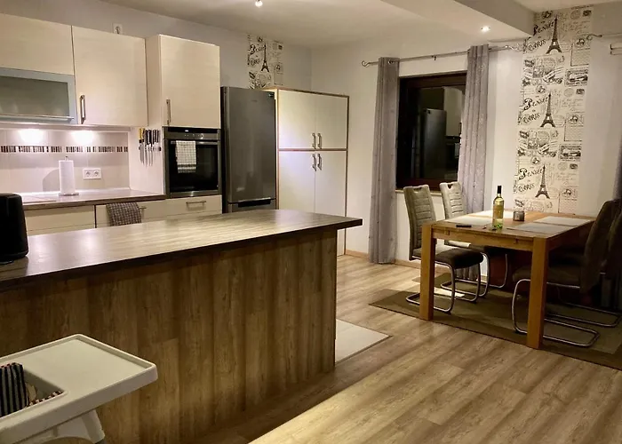 Grosse Wohnkueche, Terrasse, Schlafzimmer Am Steinhuder Meer, Wlan, Parkplatz, Fussbodenheizung, 70qm