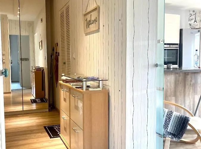 Grosse Wohnkueche, Terrasse, Schlafzimmer Am Steinhuder Meer, Wlan, Parkplatz, Fussbodenheizung, 70qm
