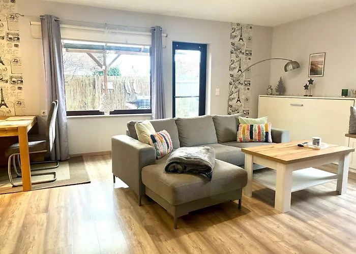 Grosse Wohnkueche, Terrasse, Schlafzimmer Am Steinhuder Meer, Wlan, Parkplatz, Fussbodenheizung, 70qm Wunstorf
